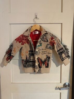 Guapi Floral & Butterfly Kids Jacket